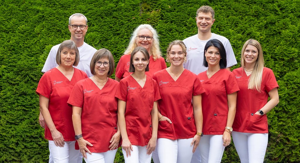 Dentale Praxis Dr.. Mühlich Teambild